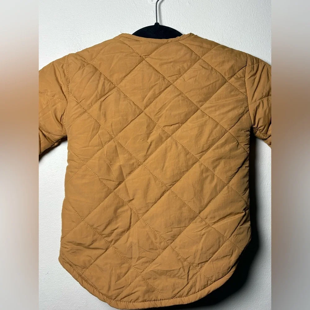 OshKosh B’gosh The Genuine Article Brown Quilted Jacket Size 4